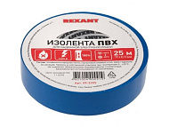 Изолента 19ммх25м синяя REXANT