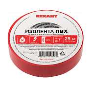 Изолента 19ммх25м красная REXANT