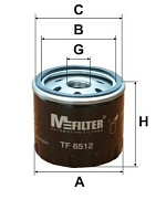 Фильтр масляный RENAULT 1.5DCI/1.9DCI 99-> MFILTER