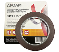 Скотч AFOAM двусторонний 6мм х 5м х 0.8мм серый